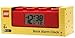 LEGO 9002168 Red Brick Kids Light Up Alarm Clock | red | plastic | 9.5 inches tall | LCD display | boy girl | official