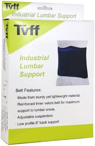 Large TVFF Adjustable Lumbar Support Back Brace Belt Saver Warehouse Shipping