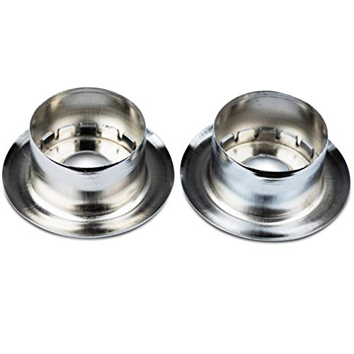Fire Sprinkler Escutcheons- 2 Pack of Chrome Fire Sprinkler 2 Piece Escutcheon for 3/4 Inch Fire Sprinklers, n American Heritage Industries Product