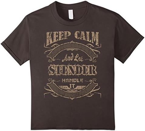 Kids STENDER Tee Tshirt 8 Asphalt
