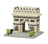 Kawada Nanoblock Arc de Triomphe de l'Etoile Building Kit
