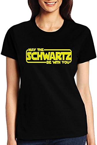 JDJ N1N May The Schwartz Be With You Lady Short Sleeve Tshirt
