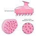EAONE 2 Pack Shampoo Brush Hair Scalp Massager Soft Silicone Comb Massage (Wet& Dry) for Men Women Kids Pet, Pink, Teal