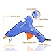 Hot Glue Gun, DISCOBALL 60 Watt Hot Melt Glue Gun with 10PCS Transparent Glue Gun Sticks for Arts & Crafts, & Sealing and Quick Repairs,Blue