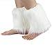 ECOSCO 2 Pairs Faux Fur Cuffs Furry Leg Warmers Wrist Cuff Warmer Boot Cuff For Women Party Costumes Set