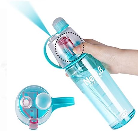 Windbell Spray Water Bottle, Sport Anti-Leak Drinking with Mist Hydration