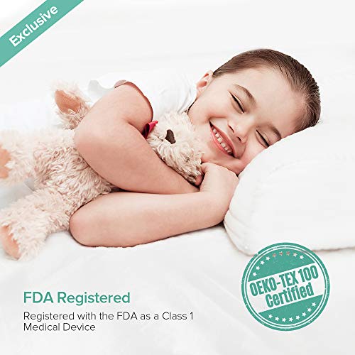 image for Sable Mattress Protector, 100% Waterproof Zippered Mattress Encasement