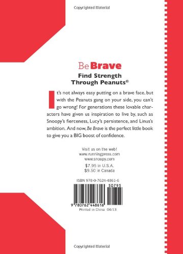 Peanuts: Be Brave: Peanuts Wisdom to Carry You Through
