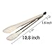 12 Inch BBQ Tongs 2pcs Stainless Steel Barbecue Grilling Tongs for Cooking, Barbecue, Baking, Toast.