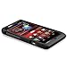 Black Hard Case Snap On Rubberized Cover For Motorola XT907 / RAZR M
