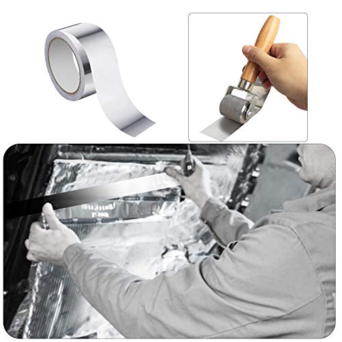 Car Sound Deadening Roller Metal Installation Tool 3 Pcs Seam Roller