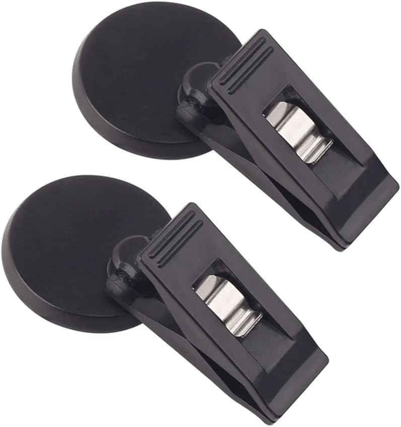Enyolidimk 2 Pcs Black Parking Ticket Holder Note Holder Car Clip, Car Access Card Ticket Glasses Multipurpose Clip Accessories, Storage and Stowage