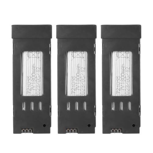 Photo 1 of 3PCS 1800MAH 3.7V RC Drone Lithium Battery for E58/E68/JY109/998PRO, High Capacity Drone Lithium Battery for Quadcopter.