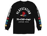 Ripple Junction Playstation Logo with Japanese Colored Button Long Sleeve Shirt