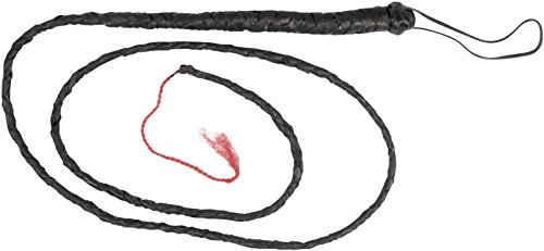 BDSM Leather 6 Foot Bull Whip - ONE SIZE