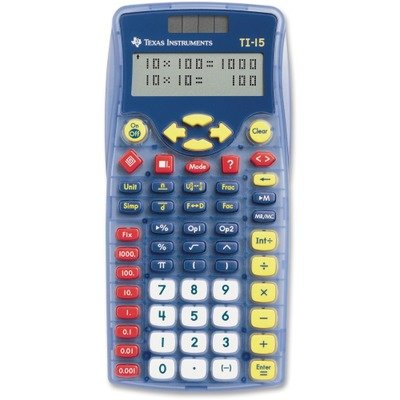 TEXAS INSTRUMENT TI15 TI-15 Explorer Elementary Calculator