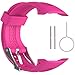 QGHXO Band for Garmin Forerunner 10/15, Soft Silicone Replacement Watch Band Strap for Garmin Forerunner 10/15 GPS Watch