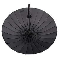 LONLLYS Umbrella Samurai Long-Handle Large Windproof Sun Rainny Umbrella