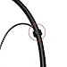 APG Black 3 Pairs (6 Pieces) Replacement Plastic Hooks for LG Bluetooth Earphones Headphones Earphones Also Fit Other Brands
