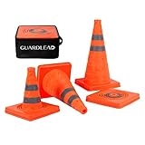 GUARDLEAD Collapsible Traffic Cones, Multi Purpose