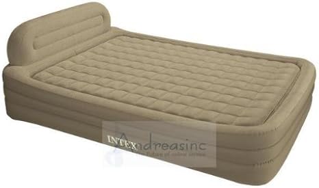 queen air bed with frame