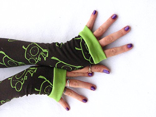 Invader Zim Arm Warmers Fingerless Gloves
