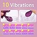 G-Spot Vibrator-Women Mini Invisible Wearable Butterfly Wireless Remote Controlled Vibrators with 10 Super Powerful & Quiet Vibrations-for Clitoris Vagina Anal Rechargeable Waterproof Adult Sex Toysthumb 2