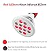 SGROW 24W Red Led Light Red 660nm and Near Infrared 850nm Led Light Therapy Bulbs for Skin and Pain Relief- FDA Cleared