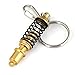 Maycom Creative Hot Auto Part Model Coilover Shock Absorber Keychain Keyring Key Chain Ring Keyfob (Gold)