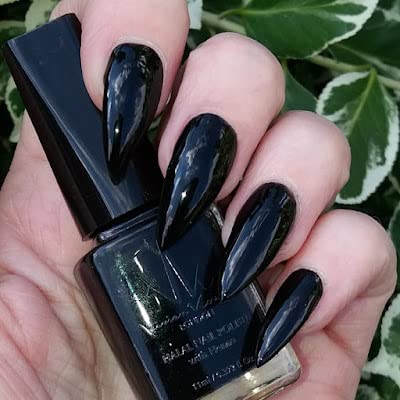 Vivien Kondor Henna Halal Permeable Nail Polish (HA01 Black Henna)