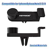 Keynice Cell Phone Car Mount Holder, Certified Air Vent car Mount Cradle for iphones 7 6/6Plus/5s/5/4s/4, Universal Car Mount For Smartphones -Black