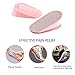 Height Increase Insoles, Heel Cushion Inserts, Heel Lift Inserts for Leg Length Discrepancies for Women (1.0IN)