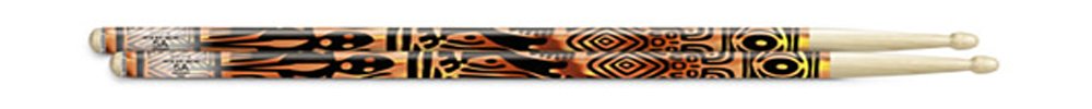 Hotsticks Artisticks Wood Tip 5A Drumsticks - Aztec