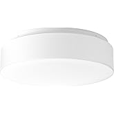 Progress Lighting 1-Light 13-1/2" LED Flush Mount, Indoor, P730002-030-30, White
