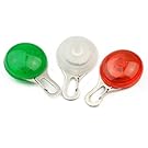 ReFaXi® 1 X Flashing Pet Dog Safety LED Collar Buckle Waterproof Unreal Color New