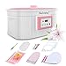Paraffin Wax Machine for Hand and Feet, Relassy Large Paraffin Machine, Paraffin Wax Bath,Timing Keep Warm Function, Smooth and Soft Hands Foot Skin Paraffin Hot Wax Therapy, Pink Paraffin Wax Warmer