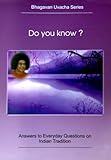 Do You Know? (Bhagawan Uvacha Volume 2)