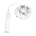 LUXJET Motion Sensor Closet Lights, Flexible LED Strip Kit with Motion Activated Rope Light for Bed, Bedroom, Under Cabinet, Warm White 3000K (4 AAA)