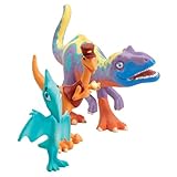 Learning Curve Dinosaur Train Collectible Dinosaur 3 Pack - My Friends Are Therapods: Alvin, Mr. Conductor And Shiny