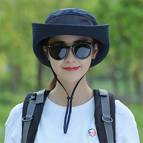 Markcur Fischerhüte Anglerhut Baumwolle Bucket Hat Faltbar Wanderhut Gartenhut Fischerhut Wasserdicht Outdoor Buschhut – Bild 2