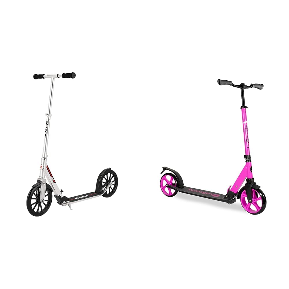 Razor A6 Kick Scooter for Kids Ages 8+ - Extra-Tall Handlebars & Longer Deck, 10