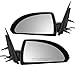 Aftermarket Replacement Pair Power Side View Mirrors Bases w/Housing Compatible with 06-13 Impala 14-16 Impala Limited