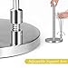 Adoric Life Stand Up Paper Towel Holder, Easy Tear, Sturdy Stainless Steel, Paper Towel Dispenser with Weighted Base for Tissue and Garbage Bags in Roll
