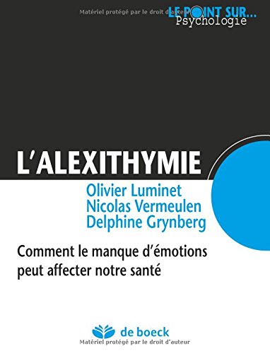 L' alexithymie
