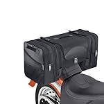 Viking Expandable Cruiser Motorcycle Tail & Tunnel Bag