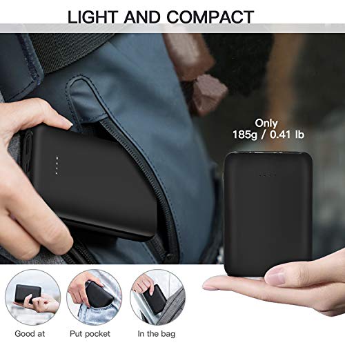 Heating Battery Portable Charger 10000mAh for All COZIHOMA Heated Vest, Ultra High Capacity Power Bank with Dual 5V/2A Output, Small and Light External Battery Pack for Heating Clothes - Thumbnail 4