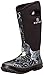 ROPER Womens Barnyard 12 Inch Floral Round Toe Rain Casual Boots Mid Calf - Black