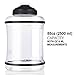 Water Bottle 2.5L Large Water Jug with Handle BPA Free Plastic Sports Water Bottle Wide Mouth and Leakproof for Outdoor Gym Travel Office Home