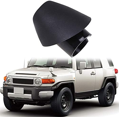 GLEEXHKA LHD Black Auto Mast Antenna Radio Case Antenna Ornament,For Toyota FJ Cruiser 2007 2008 2009 2010 2011 2012 2013 2014