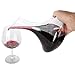 Lily's Home Glass Wine Decanter and Carafe with Easy Pour Base, Let Your Favorite Vintages Breathe with this Beautifully Stylish and Functional Piece (8 in x 10 in)
